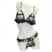 Розовое эротическое белье