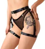 Наручники, бондаж черные