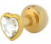 Анальные игрушки золотистый