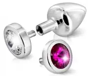 Анальные игрушки серебристый