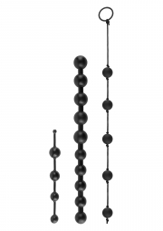 Анальные шарики черный