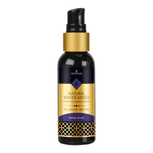 Смазка на водной основе Sensuva Natural Water-Based Blueberry Muffin 57мл без глицерина и парабенов photo 1