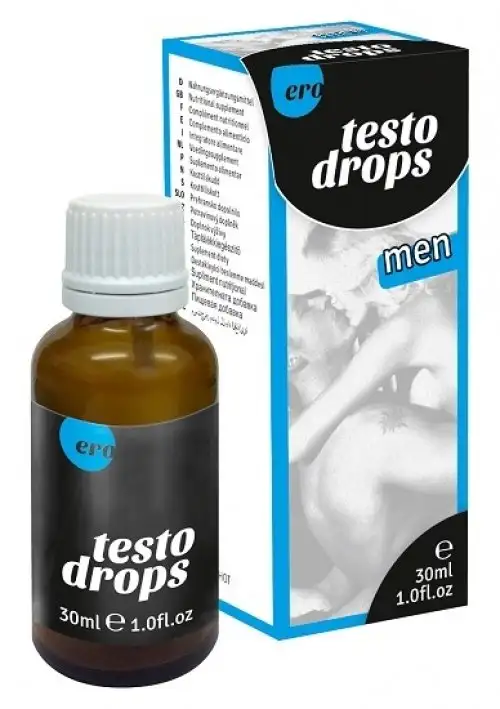 Капли для мужчин Testo Drops, 30 мл photo 1