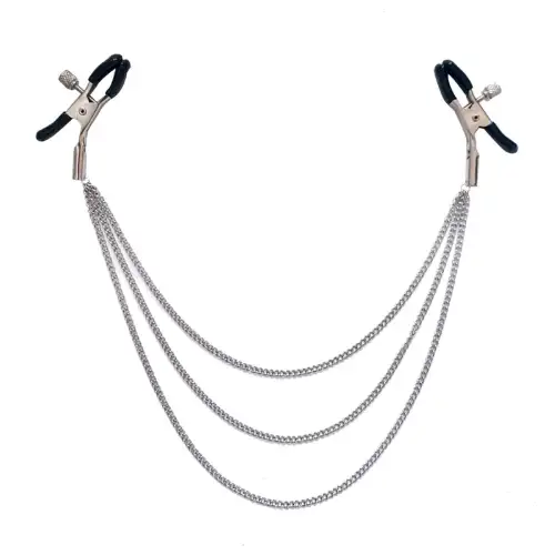 Зажимы для сосков Art of Sex - Nipple Jewerlry Three Chains photo 1