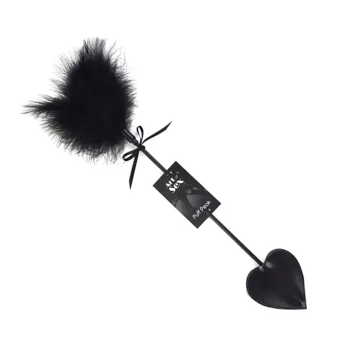 Щекоталка со шлепалкой Пика Art of Sex - Puff Peak, цвет Черный photo 1