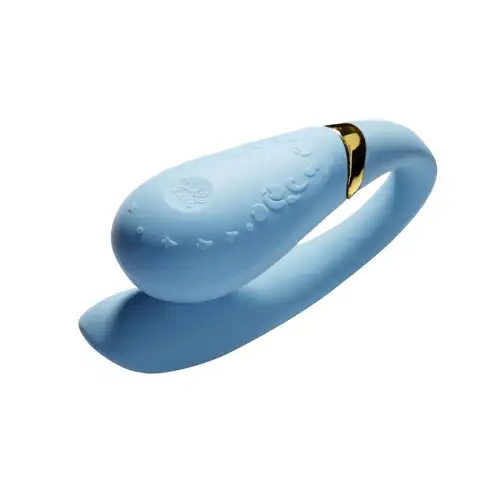 Смартвибратор для пар Zalo — Fanfan Royal Blue photo 1