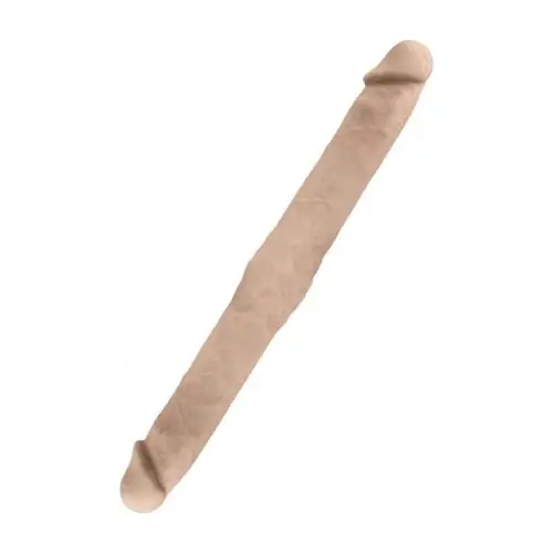 Двусторонний фалоимитатор Wooomy Knock-Knock, длина 40 см, диаметр 4 см photo 1