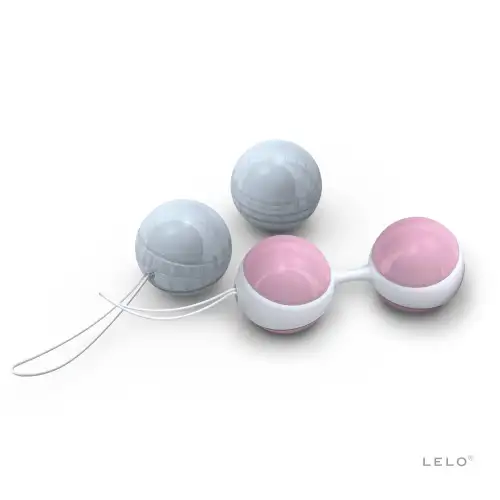 Набор вагинальных шариков LELO Beads Mini, диаметр 2,9 см, изменяемая нагрузка, 2х28 и 2х37 г photo 1