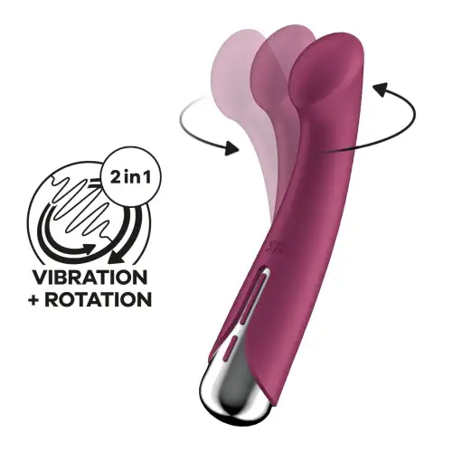 Вибратор Satisfyer Spinning G-Spot 1 Red photo 1