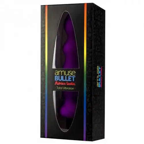 Анальная пробка с вибрацией Bullet Amuse