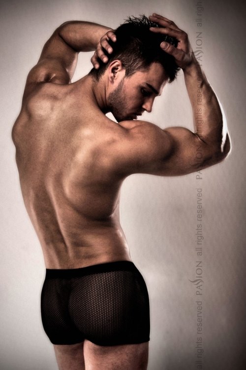 Шикарные мужские шортики Passion 004 SHORT, черные