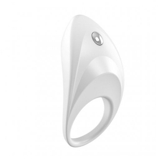 Вибрирующее кольцо OVO B7 Vibrating Ring, белое photo 1
