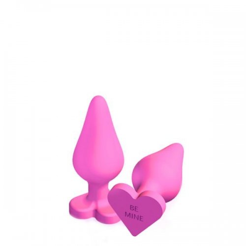 Анальная пробка NAUGHTY CANDY HEART - BE MINE photo 1