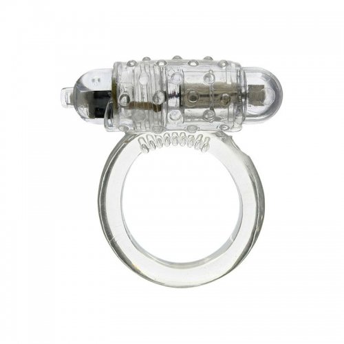 Виброкольцо Cockring Silicon Vibr Clear photo 1