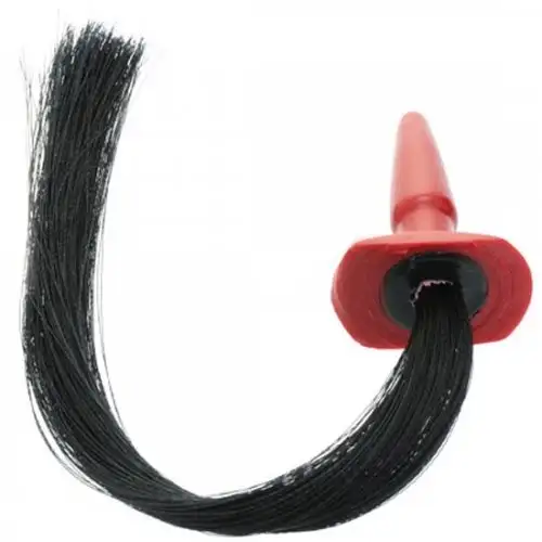 Анальная пробка PONY PLAY SMALL RED photo 1