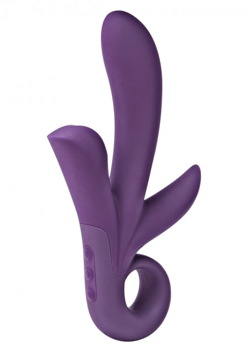 Вибратор для тройного удовольствия Trinity Vibrator Purple photo 1
