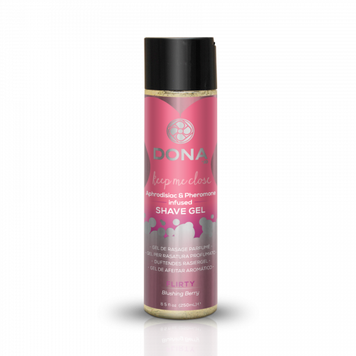 Гель для бритья DONA Intimate Shave Gel - Flirty - Blushing Berry (250 мл) photo 1