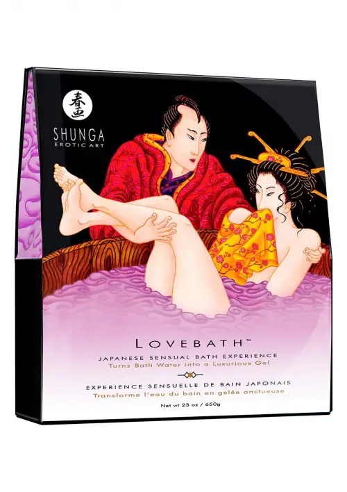 Гель для ванны Shunga LOVEBATH - Sensual Lotus (650 гр)  photo 1