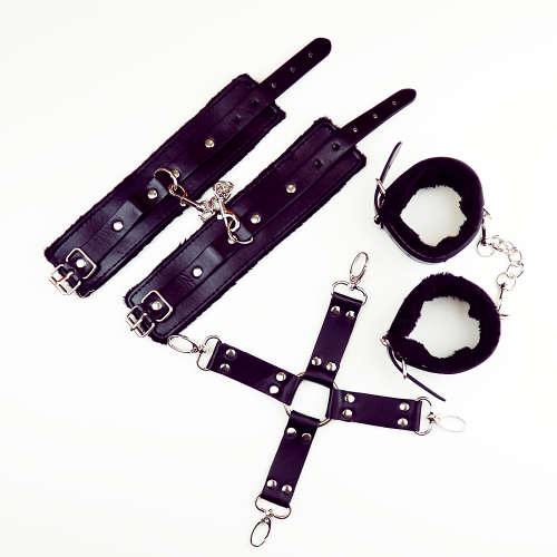 Бондажный набор для фиксации рук и ног photo 1