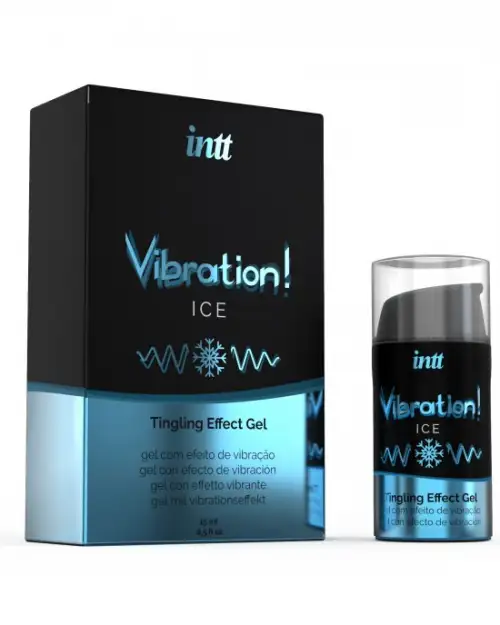 Intt Vibration Ice - жидкий вибратор со вкусом мяты, 15 мл photo 1