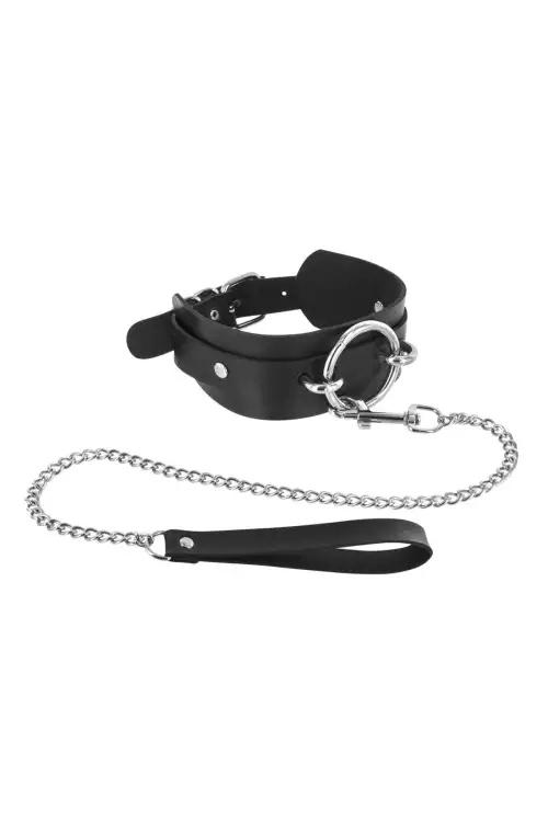 Ошейник с поводком Fetish Tentation Ring and Leash photo 1
