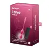 Вагинальные шарики с вибрацией Satisfyer Love Birds 2 Connect App Red photo 5