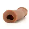 Удлиняющая насадка FUTUROTIC PENIS EXTENDER BROWN photo 5