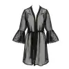 Воздушный пеньюар LOVELIA PEIGNOIR black XXL/XXXL - Passion photo 3