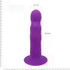 Дилдо с присоской Adrien Lastic Hitsens 3 Purple, отлично для страпона, диаметр 4,1см, длина 18,2см photo 2