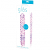 Фаллоимитатор Glas Purple Rose Nubby Glass Dildo photo 3