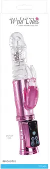 Вибромассажер WYLD VIBES BUNNY, PINK photo 3