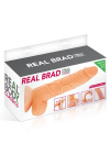 Фаллоимитатор с подвижной крайней плотью Real Body - Real Brad 20х4,5 см photo 3