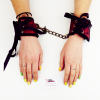 Винтажный БДСМ комплект наручники + поножи  photo 5