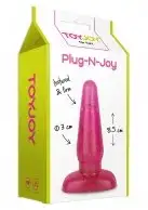 Анальная пробка PLUG-N-JOY BUTT PLUG PINK photo 2