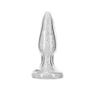 Стеклянная анальная пробка Pillow Talk Fancy Luxurious Glass Anal Plug, ⌀3,1см, вибропуля в подарок photo 1