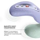 Накладной вибратор Fun Factory LAYA III sage green, эффект постукивания пальцем photo 5