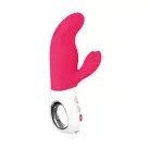 Вибратор-кролик Fun Factory MISS BI pink/white, 2 независимых мотора, диаметр 4,2 см photo 1