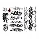 Эротический набор временных татуировок Punk Bitch photo 3