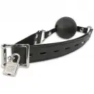 Черный кляп с замком photo 2