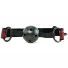 Дышащий кляп с наручниками Scandal Breathable Ball Gag W Cuffs photo 2