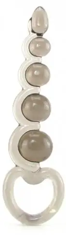 Анальная цепочка BASIC ESSENTIALS BEADED PROBE IN SMOKE photo 1