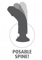 Вибратор Vibrating Cock Flesh 8 Inch photo 4