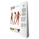 Бодистокинг с имитацией чулок Passion BS079 red photo 6