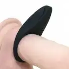 Эрекционная вибронасадка OVO B3 BLACK photo 2