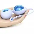 Вагинальные шарики OVO L1 LIGHT BLUE photo 3