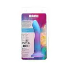 Светящийся в темноте фаллоимитатор ADDICTION Rave 8″ Glow in the Dark Dildo Blue Purple, 20,3 см photo 9