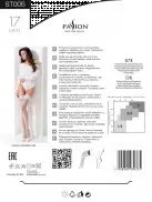 Свадебные чулки Passion ST005 bianco photo 3