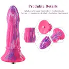 Фаллоимитатор для секс-машин Hismith 10.3″ Silicone Monster Dildo Series, система крепления KlicLok photo 2