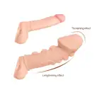 Насадка на член Kokos Extreme Sleeve ES.09 размер M, утолщающая, стимулирующий рельеф photo 2