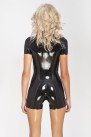 Сексуальный короткий комбинезон с молнией спереди Sexy Short Catsuit Front Zip photo 3